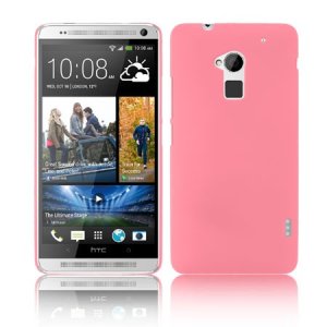 CUSTODIA BACK RIGIDA per HTC ONE MAX COLORE ROSA