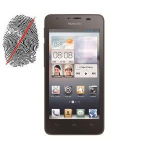 PELLICOLA PROTEGGI DISPLAY ANTI IMPRONTA per HUAWEI ASCEND G510, U8951