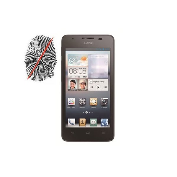 PELLICOLA PROTEGGI DISPLAY ANTI IMPRONTA per HUAWEI ASCEND G510, U8951