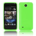 CUSTODIA GEL TPU SILICONE LUCIDA per HTC DESIRE 300 COLORE VERDE