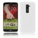 CUSTODIA GEL TPU SILICONE LUCIDA per LG OPTIMUS G2, D802, D802TA, D803 COLORE BIANCO