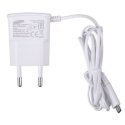 CARICATORE DA RETE 700mAh ORIGINALE SAMSUNG CON CONNETTORE MICRO USB COLORE BIANCO ETA0U10EWE BULK