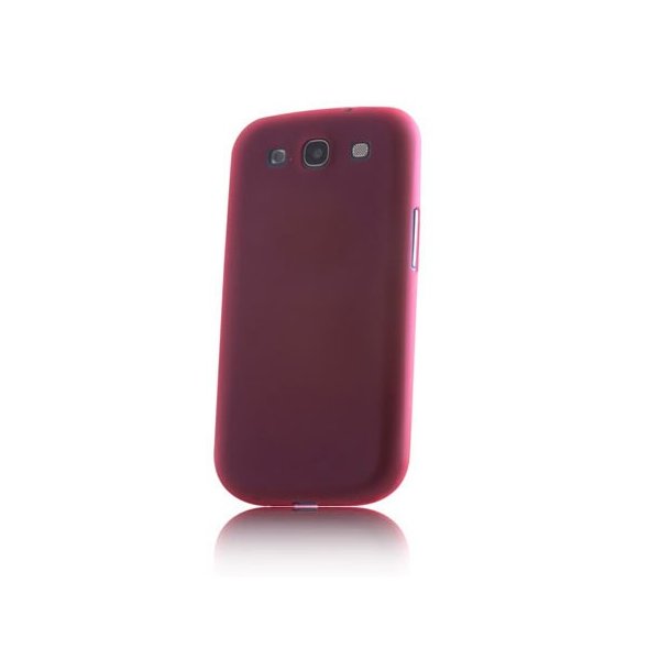 CUSTODIA BACK RIGIDA SLIM DA 0,35mm per SAMSUNG I8260 GALAXY CORE, I8262 GALAXY CORE DUOS COLORE ROSSO