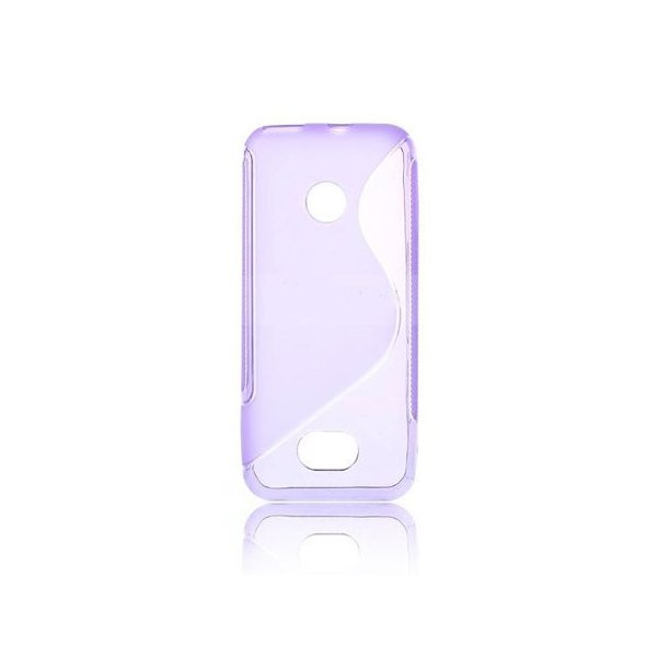 CUSTODIA GEL TPU SILICONE DOUBLE per NOKIA ASHA 208 COLORE VIOLA