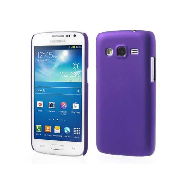 CUSTODIA BACK RIGIDA per SAMSUNG G3815 GALAXY EXPRESS 2 COLORE VIOLA