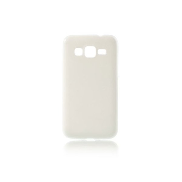 CUSTODIA GEL TPU SILICONE per SAMSUNG I8580 GALAXY CORE ADVANCE COLORE BIANCO