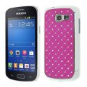 CUSTODIA BACK RIGIDA CON BRILLANTINI per SAMSUNG S7390 GALAXY FRESH, S7390 GALAXY TREND LITE COLORE FUCSIA