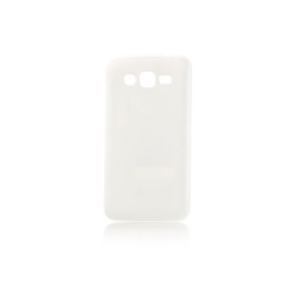 CUSTODIA GEL TPU SILICONE per SAMSUNG G7106 GALAXY GRAND 2, G7100, G7102, G7105 COLORE BIANCO