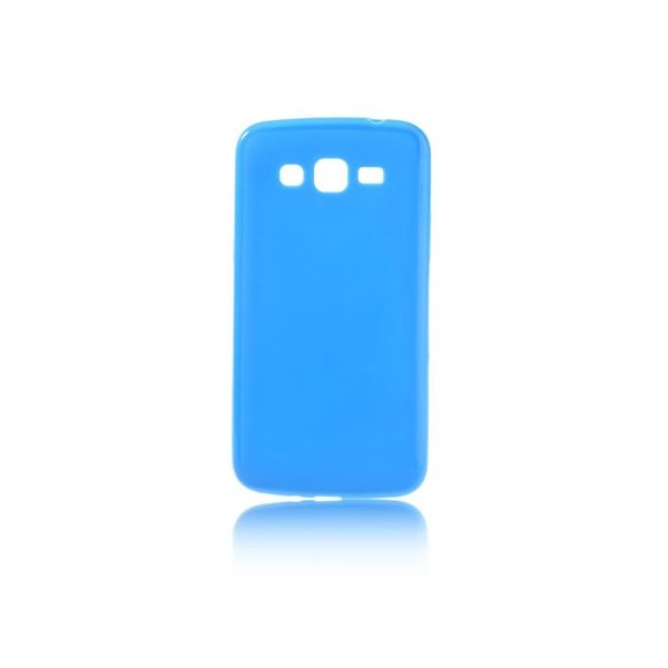 CUSTODIA GEL TPU SILICONE per SAMSUNG G7106 GALAXY GRAND 2, G7100, G7102, G7105 COLORE BLU