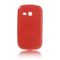 CUSTODIA GEL TPU SILICONE per SAMSUNG S6790 GALAXY FAME LITE, S6792 GALAXY FAME LITE DUOS COLORE ROSSO