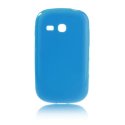 CUSTODIA GEL TPU SILICONE per SAMSUNG S6790 GALAXY FAME LITE, S6792 GALAXY FAME LITE DUOS COLORE BLU