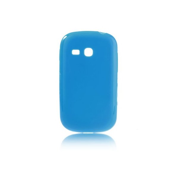 CUSTODIA GEL TPU SILICONE per SAMSUNG S6790 GALAXY FAME LITE, S6792 GALAXY FAME LITE DUOS COLORE BLU