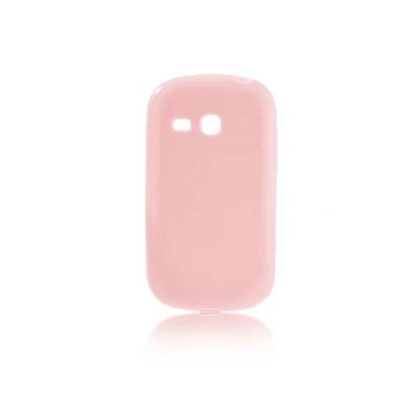 CUSTODIA GEL TPU SILICONE per SAMSUNG S6790 GALAXY FAME LITE, S6792 GALAXY FAME LITE DUOS COLORE ROSA