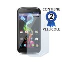 PELLICOLA PROTEGGI DISPLAY per ARCHOS 50 PLATINUM 5" POLLICI CONFEZIONE 2 PEZZI