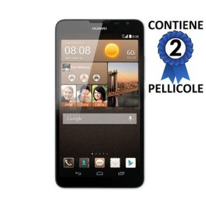 PELLICOLA PROTEGGI DISPLAY per HUAWEI ASCEND MATE 2 CONFEZIONE 2 PEZZI