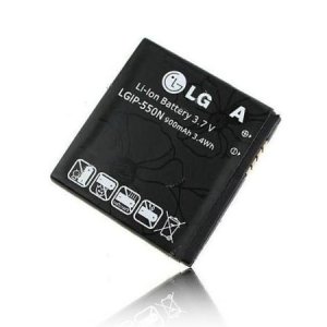 BATTERIA ORIGINALE LG LGIP-550N per GD510 POP, GD570 DLITE, GD880 900 mAh LI-ION BULK SEGUE COMPATIBILITA'..