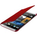 CUSTODIA FLIP ORIZZONTALE per HTC ONE MAX COLORE ROSSO