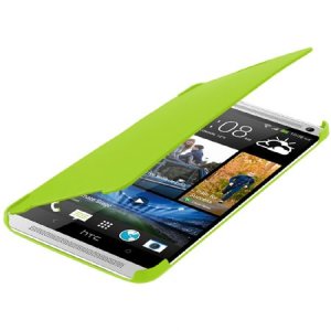 CUSTODIA FLIP ORIZZONTALE per HTC ONE MAX COLORE VERDE