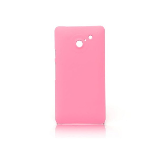 CUSTODIA BACK RIGIDA per HUAWEI ASCEND D2 COLORE ROSA