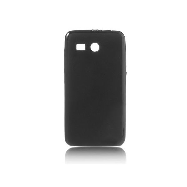 CUSTODIA GEL TPU SILICONE per HUAWEI ASCEND Y511 COLORE NERO