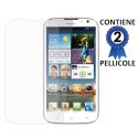 PELLICOLA PROTEGGI DISPLAY per HUAWEI ASCEND G610, G610s CONFEZIONE 2 PEZZI