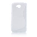 CUSTODIA GEL TPU SILICONE DOUBLE per LG G PRO LITE D680, D682TR, G PRO LITE DUAL D686 COLORE BIANCO