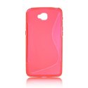 CUSTODIA GEL TPU SILICONE DOUBLE per LG G PRO LITE D680, D682TR, G PRO LITE DUAL D686 COLORE ROSA