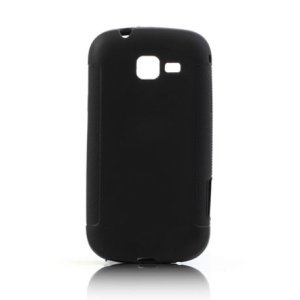 CUSTODIA GEL TPU SILICONE per SAMSUNG S7570 GALAXY TREND II, S7572 GALAXY TREND II DUOS COLORE NERO