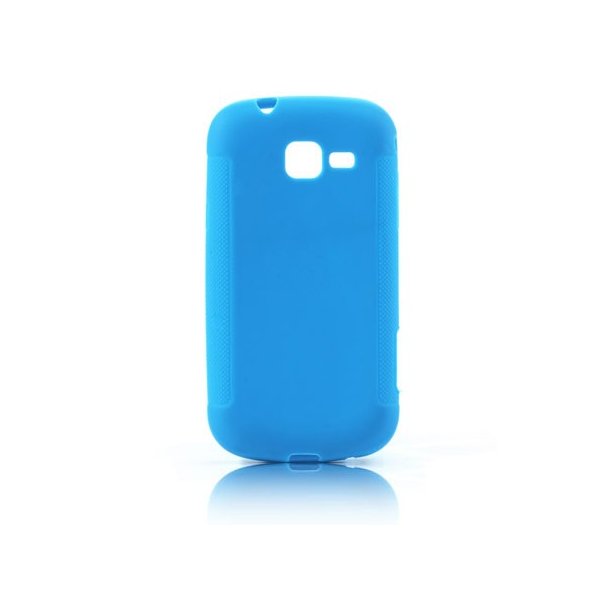 CUSTODIA GEL TPU SILICONE per SAMSUNG S7570 GALAXY TREND II, S7572 GALAXY TREND II DUOS COLORE BLU