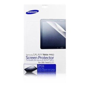 PELLICOLA PROTEGGI DISPLAY ORIGINALE SAMSUNG per GALAXY NOTE PRO 12.2, SM-P900, 12,2" CONFEZIONE 2 PZ ET-FP900CTEGWW