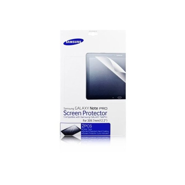 PELLICOLA PROTEGGI DISPLAY ORIGINALE SAMSUNG per GALAXY NOTE PRO 12.2, SM-P900, 12,2" CONFEZIONE 2 PZ ET-FP900CTEGWW