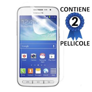 PELLICOLA PROTEGGI DISPLAY per SAMSUNG I8580 GALAXY CORE ADVANCE CONFEZIONE 2 PEZZI