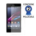 PELLICOLA PROTEGGI DISPLAY per SONY XPERIA E1 D2004, D2005 CONFEZIONE 2 PEZZI