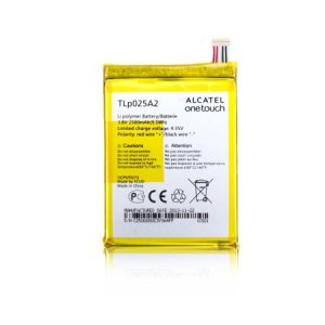 BATTERIA ORIGINALE ALCATEL TLP025A2 per ONE TOUCH 8000D SCRIBE EASY 2500 mAh LI-ION BULK SEGUE COMPATIBILITA'..