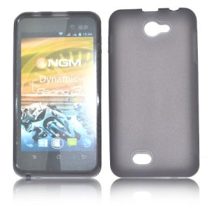 CUSTODIA GEL TPU SILICONE per NGM DYNAMIC RACING 3 COLOR COLORE NERO