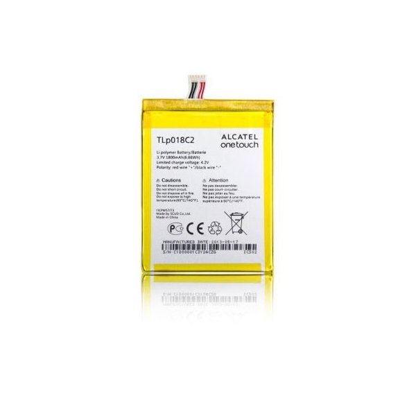 BATTERIA ORIGINALE ALCATEL TLP018C2 per ONE TOUCH 6033 IDOL ULTRA 1800 mAh LI-ION BULK