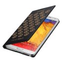 CUSTODIA FLIP COVER ORIGINALE SAMSUNG CON SIMBOLO DELLA PACE FIRMATO MOSCHINO per N9000 GALAXY NOTE 3 EF-EN900BGEGWW BLISTER