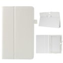 CUSTODIA BOOK ORIZZONTALE PELLE per MICROSOFT SURFACE RT CON STAND E PORTA PENNA COLORE BIANCO