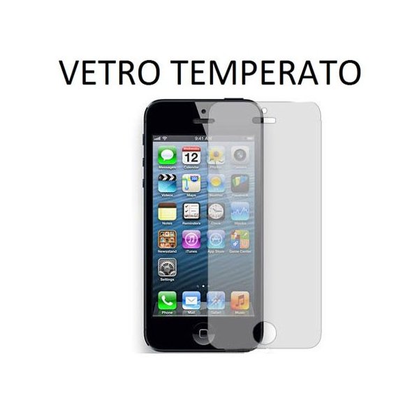 PELLICOLA per APPLE IPHONE SE, IPHONE 5s, IPHONE 5c, IPHONE 5 - PROTEGGI DISPLAY VETRO TEMPERATO 0,33mm