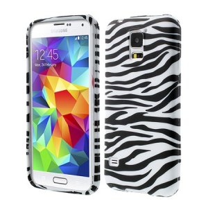 CUSTODIA GEL TPU SILICONE per SAMSUNG G900F GALAXY S5, GALAXY S5 NEO G903F, GALAXY S5 PLUS FANTASIA ZEBRA