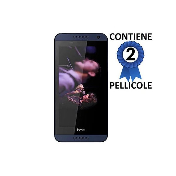 PELLICOLA PROTEGGI DISPLAY per HTC DESIRE 610 CONFEZIONE 2 PEZZI