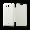 CUSTODIA FLIP COVER ORIZZONTALE per HUAWEI ASCEND G600, U8950 COLORE BIANCO