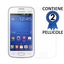 PELLICOLA PROTEGGI DISPLAY per SAMSUNG S7260 GALAXY STAR PRO, S7262 GALAXY STAR PLUS CONFEZIONE 2 PEZZI