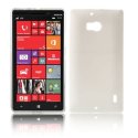 CUSTODIA GEL TPU SILICONE per NOKIA LUMIA ICON 929, LUMIA 930 COLORE BIANCO