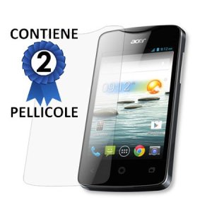 PELLICOLA PROTEGGI DISPLAY per ACER LIQUID Z3 DUO CONFEZONE 2 PEZZI