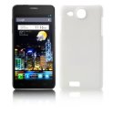 CUSTODIA BACK RIGIDA per ALCATEL ONE TOUCH 6033 IDOL ULTRA COLORE BIANCO