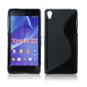 CUSTODIA GEL TPU SILICONE DOUBLE per SONY XPERIA Z2 COLORE NERO