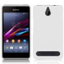 CUSTODIA BACK RIGIDA per SONY XPERIA E1 D2004, D2005 COLORE BIANCO