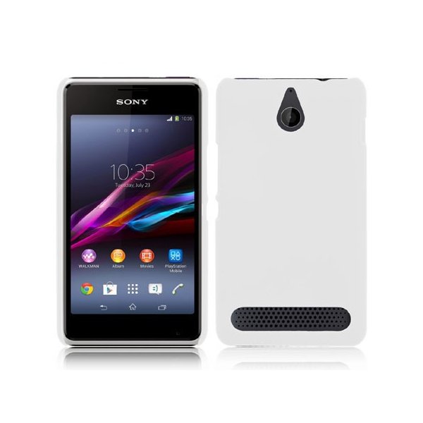 CUSTODIA BACK RIGIDA per SONY XPERIA E1 D2004, D2005 COLORE BIANCO