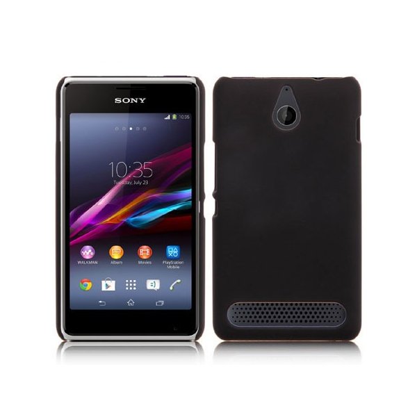 CUSTODIA BACK RIGIDA per SONY XPERIA E1 D2004, D2005 COLORE NERO